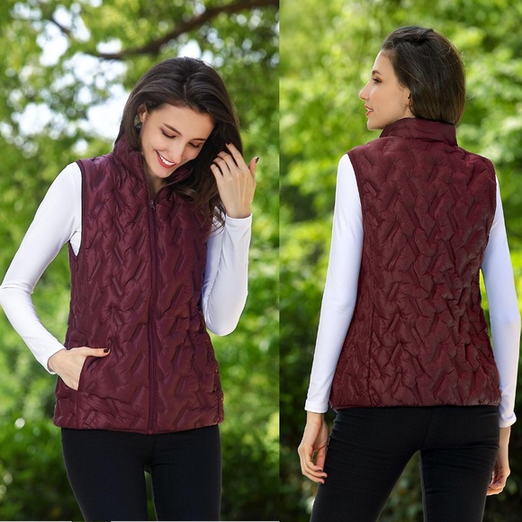 TANGERINE BNWT Puffer Vest Quilted Black - Picture 2 of 8